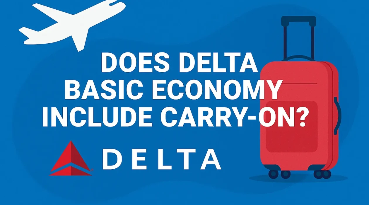 Delta Basic Economy Carry Ons