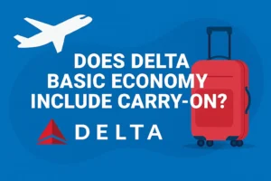 Delta Basic Economy Carry Ons