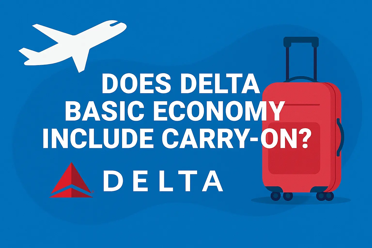Delta Basic Economy Carry Ons