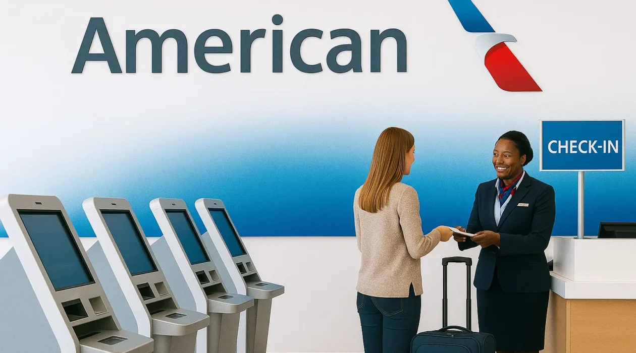 American Airlines check-in 