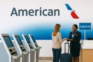 American Airlines check-in 