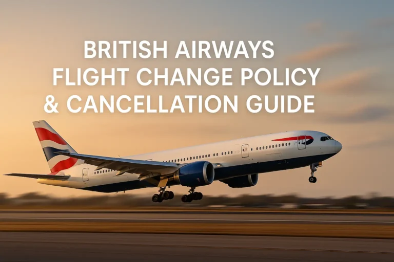 British Airways Flight Change Policy