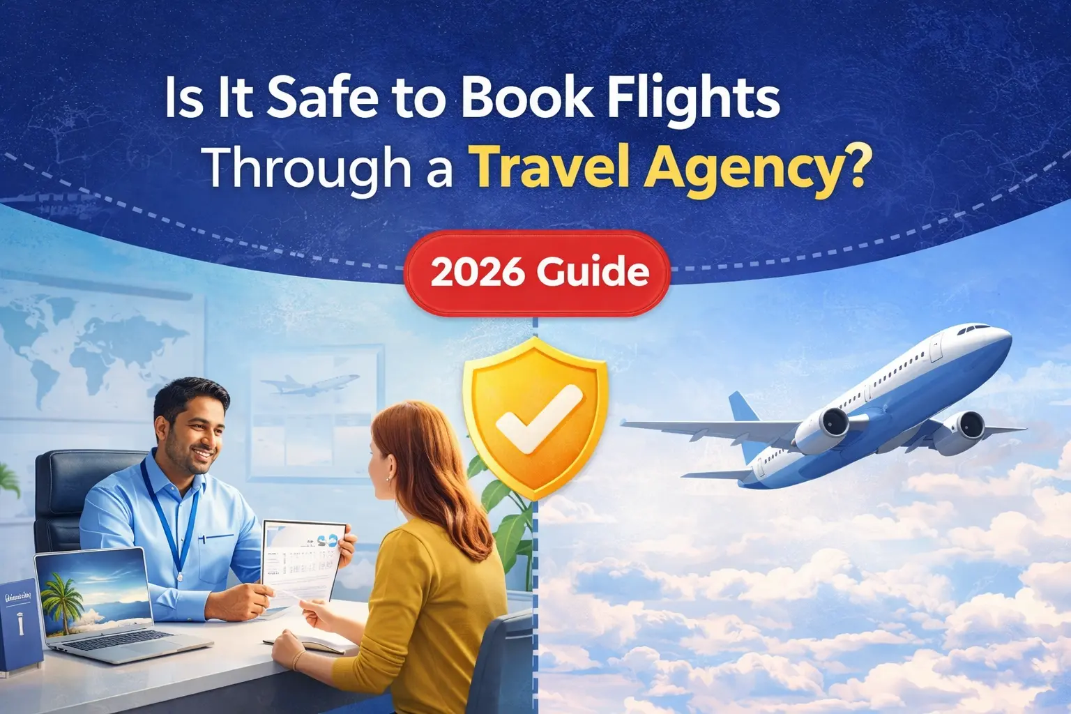 Is It Safe to Book Flights Through a Travel Agency?