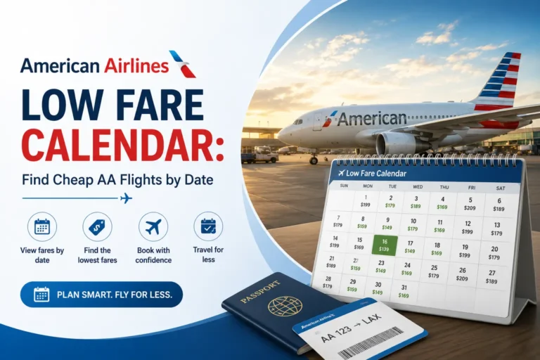 American Airlines Low Fare Calendar
