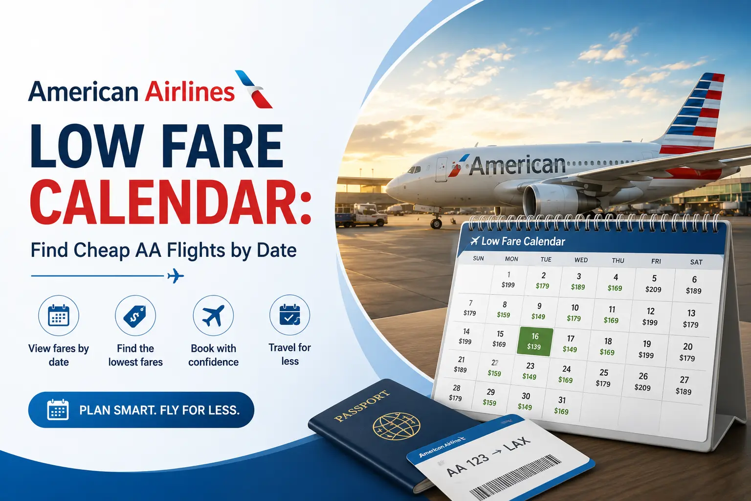 American Airlines Low Fare Calendar