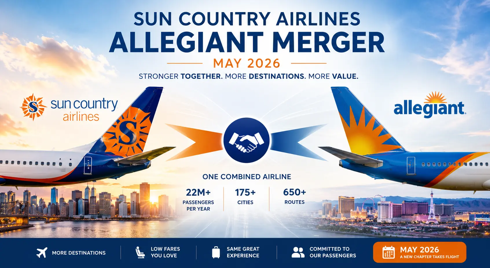 Sun Country Airlines Allegiant merger