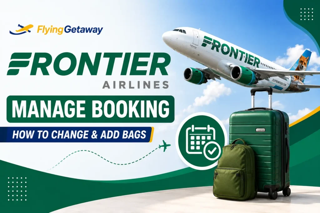 Frontier Airlines Manage Booking