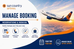 Sun Country Airlines Manage Booking