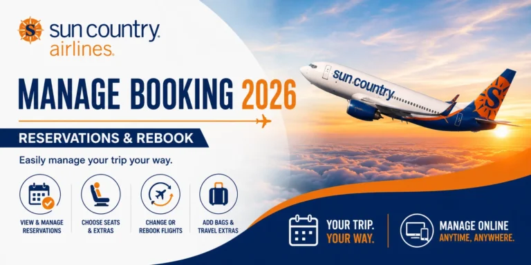 Sun Country Airlines Manage Booking