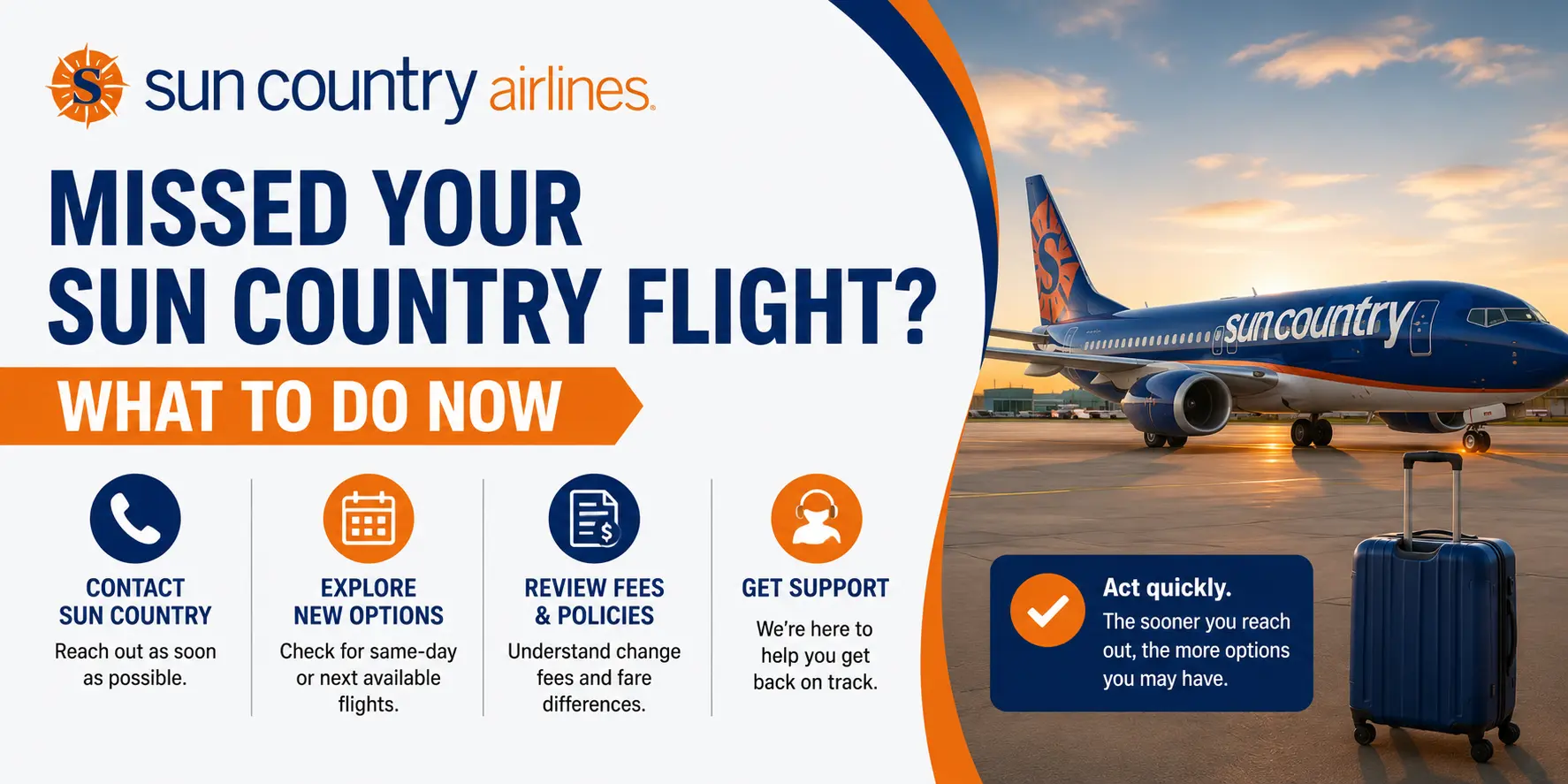 Sun Country missed flight