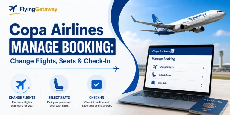 Copa Airlines manage booking