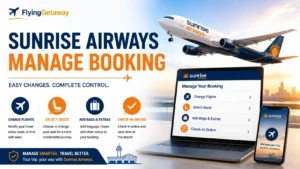 Sunrise Airways Manage Booking