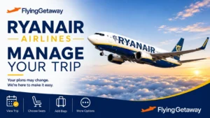 Ryanair Airlines flight booking