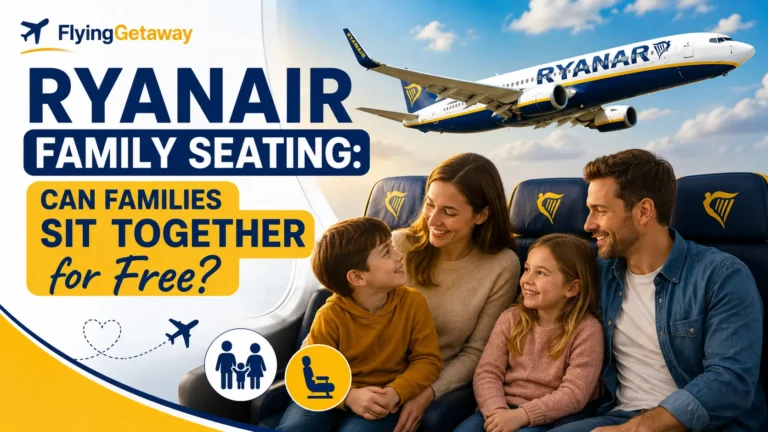Ryanair family seating