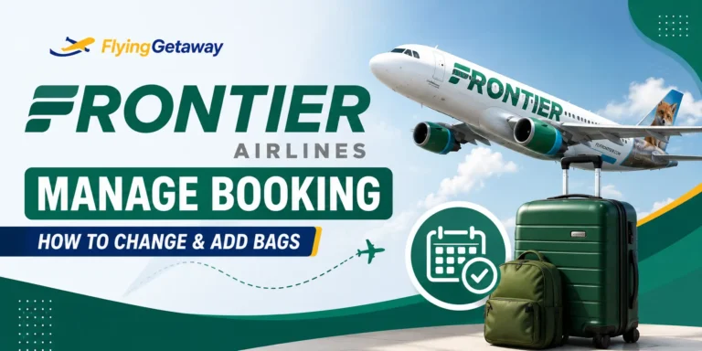 Frontier Airlines Manage Booking