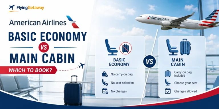 American Airlines Basic Economy vs Main Cabin