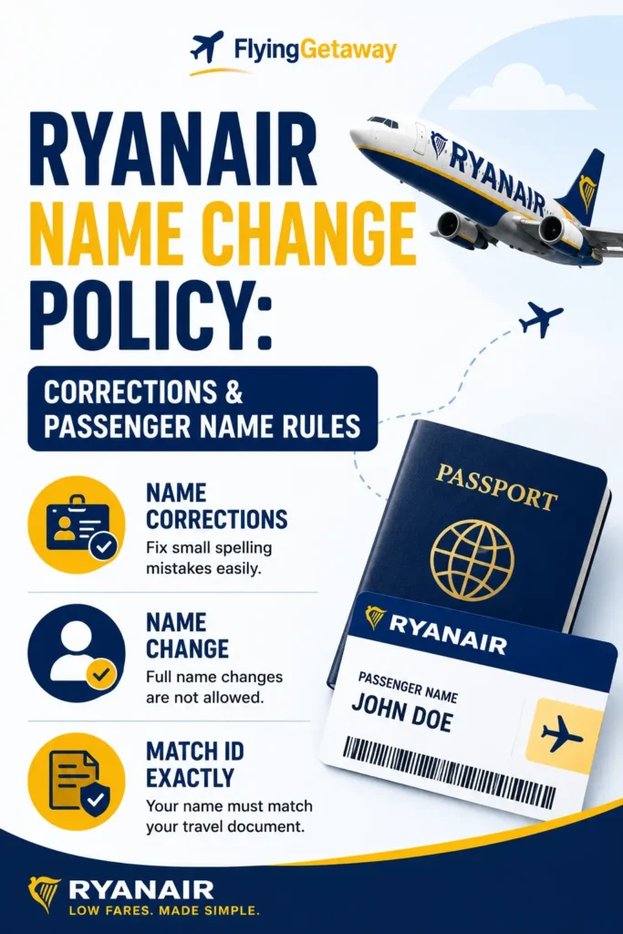 Ryanair name change