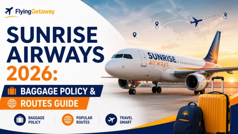 Sunrise Airways baggage policy