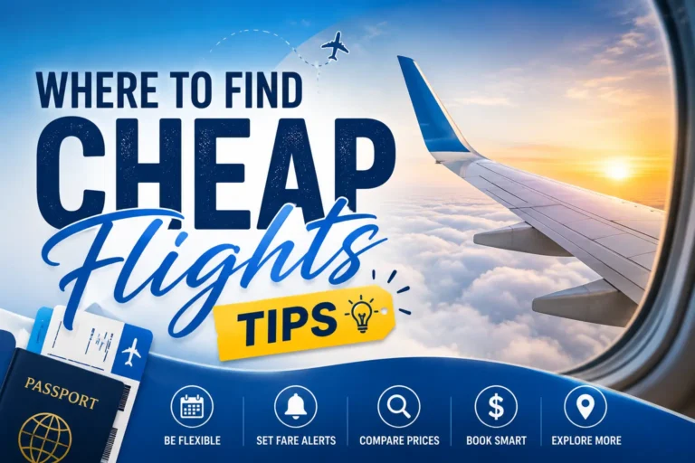 Where to Find Cheap Flights Tips
