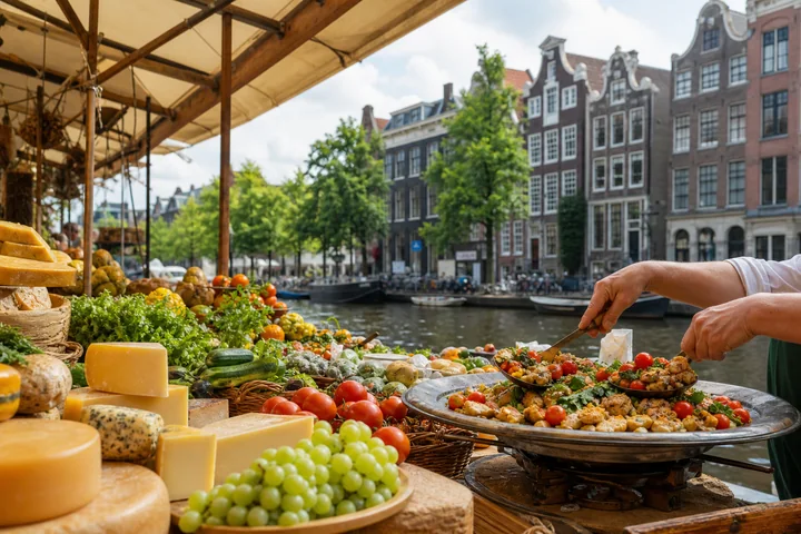 De Pijp and Local Food experience in Amsterdam