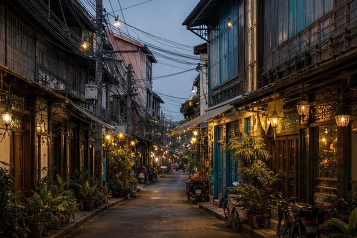 Heritage streets in Yaowarat and Talat Noi, Bangkok