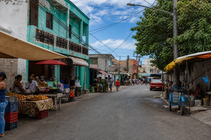 Downtown Cancun neighbourhood atmosphere in Cancun