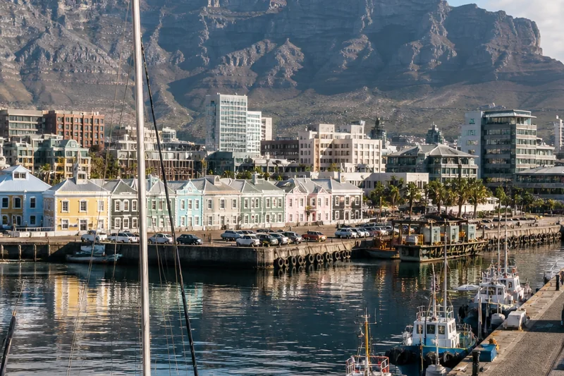 V&A Waterfront neighbourhood atmosphere in Cape Town