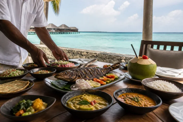 Maldivian Food and Resort Dining experience in Maldives