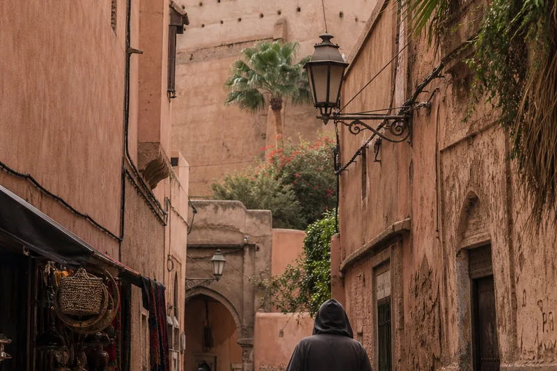 Kasbah & Mellah neighbourhood atmosphere in Marrakech