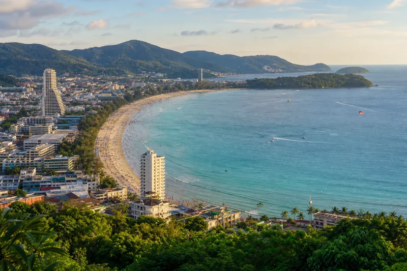 Patong neighbourhood atmosphere in Phuket
