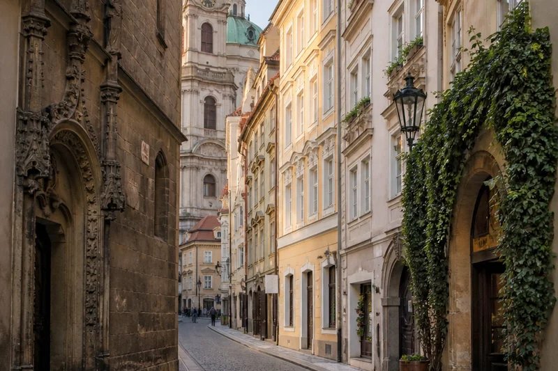 Old Town & Josefov neighbourhood atmosphere in Prague