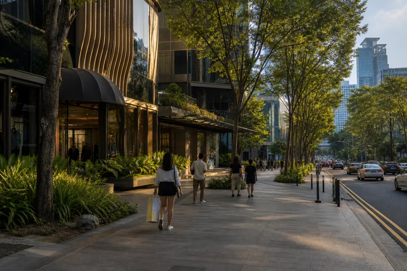 Orchard Road & Tanglin neighbourhood atmosphere in Singapore