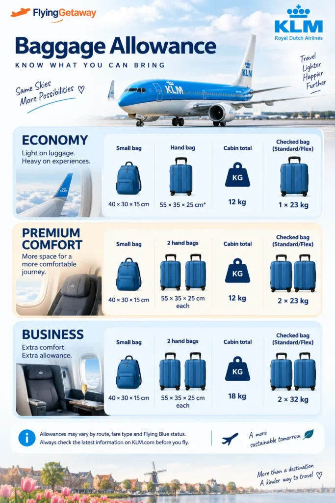 KLM Baggage Policy