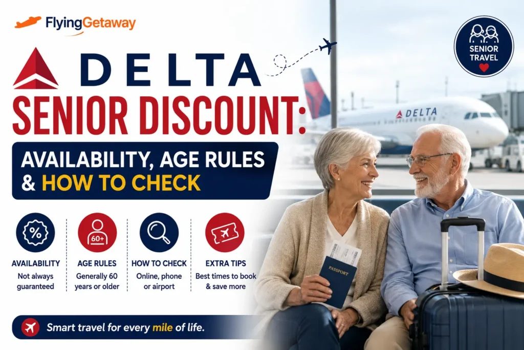 Delta senior discount