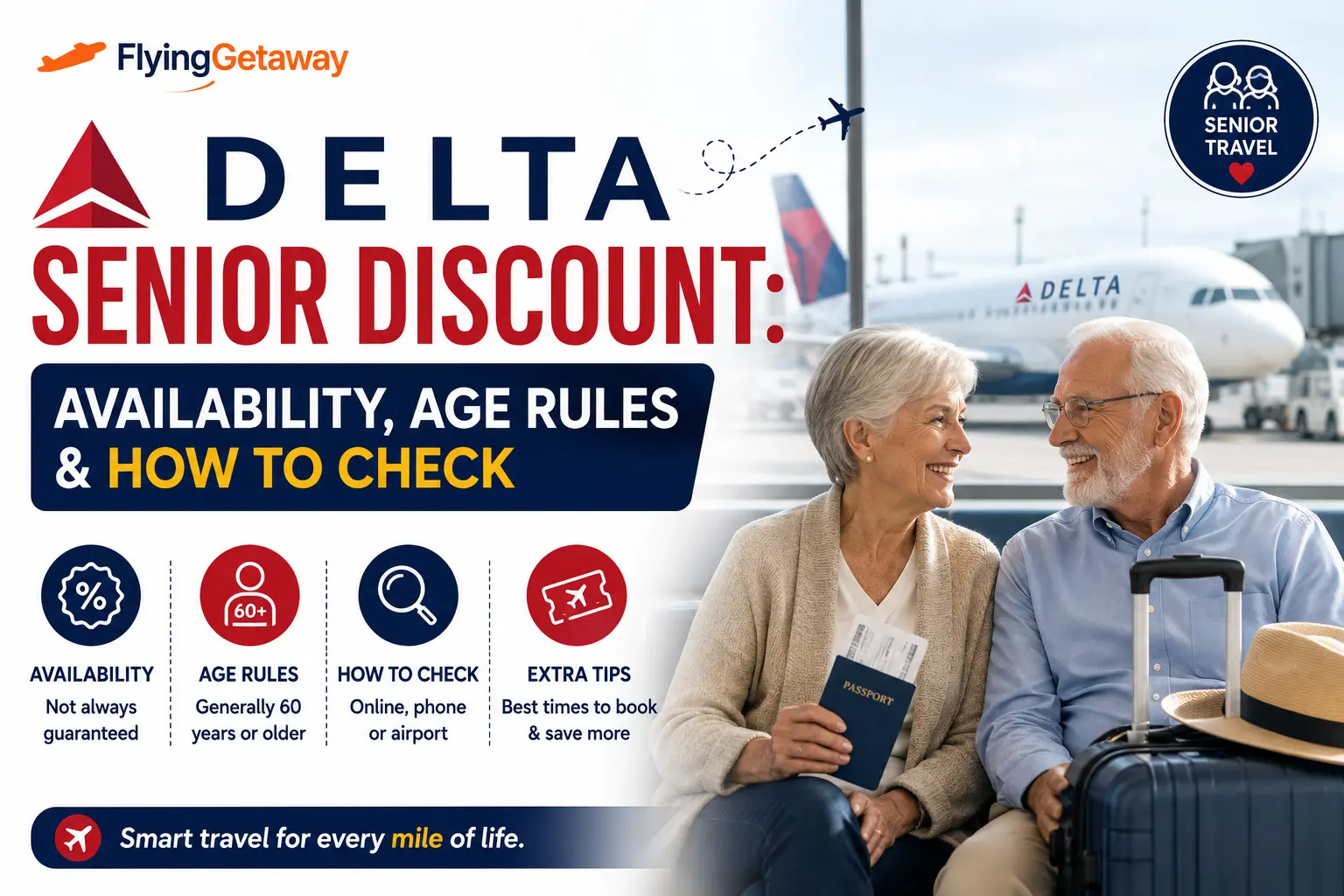 Delta senior discount