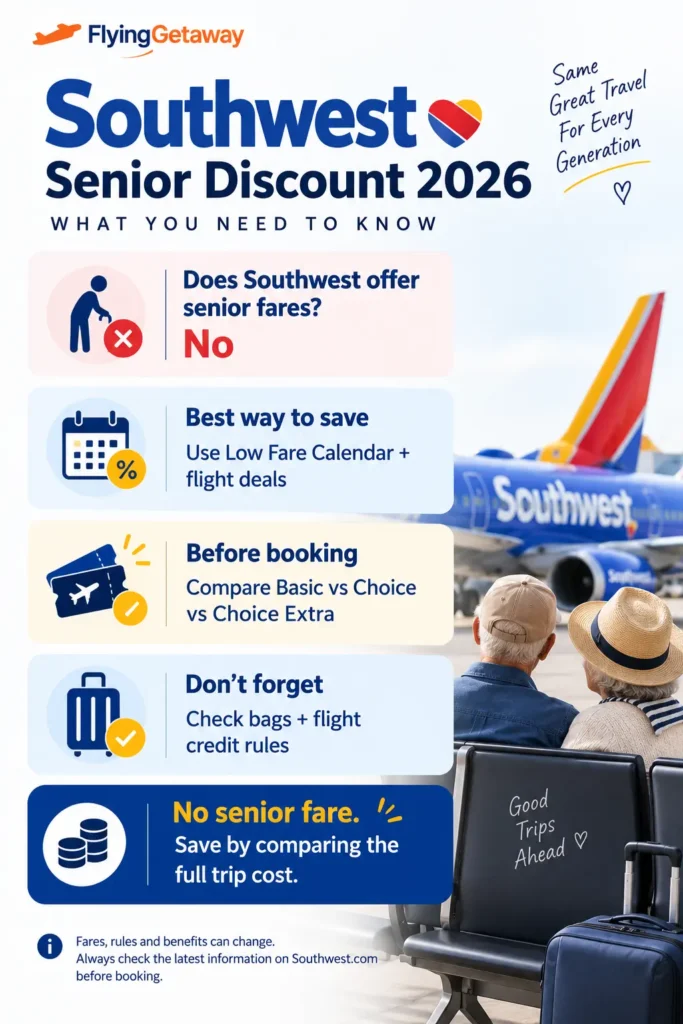 Southwest senior discount