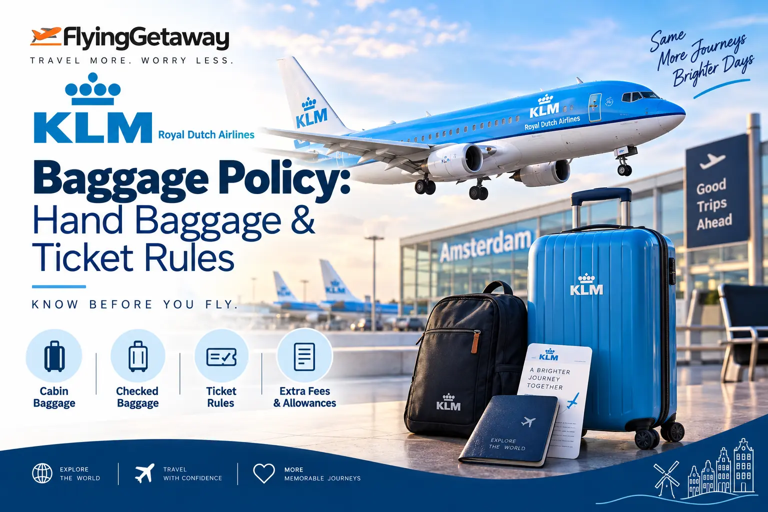KLM baggage policy