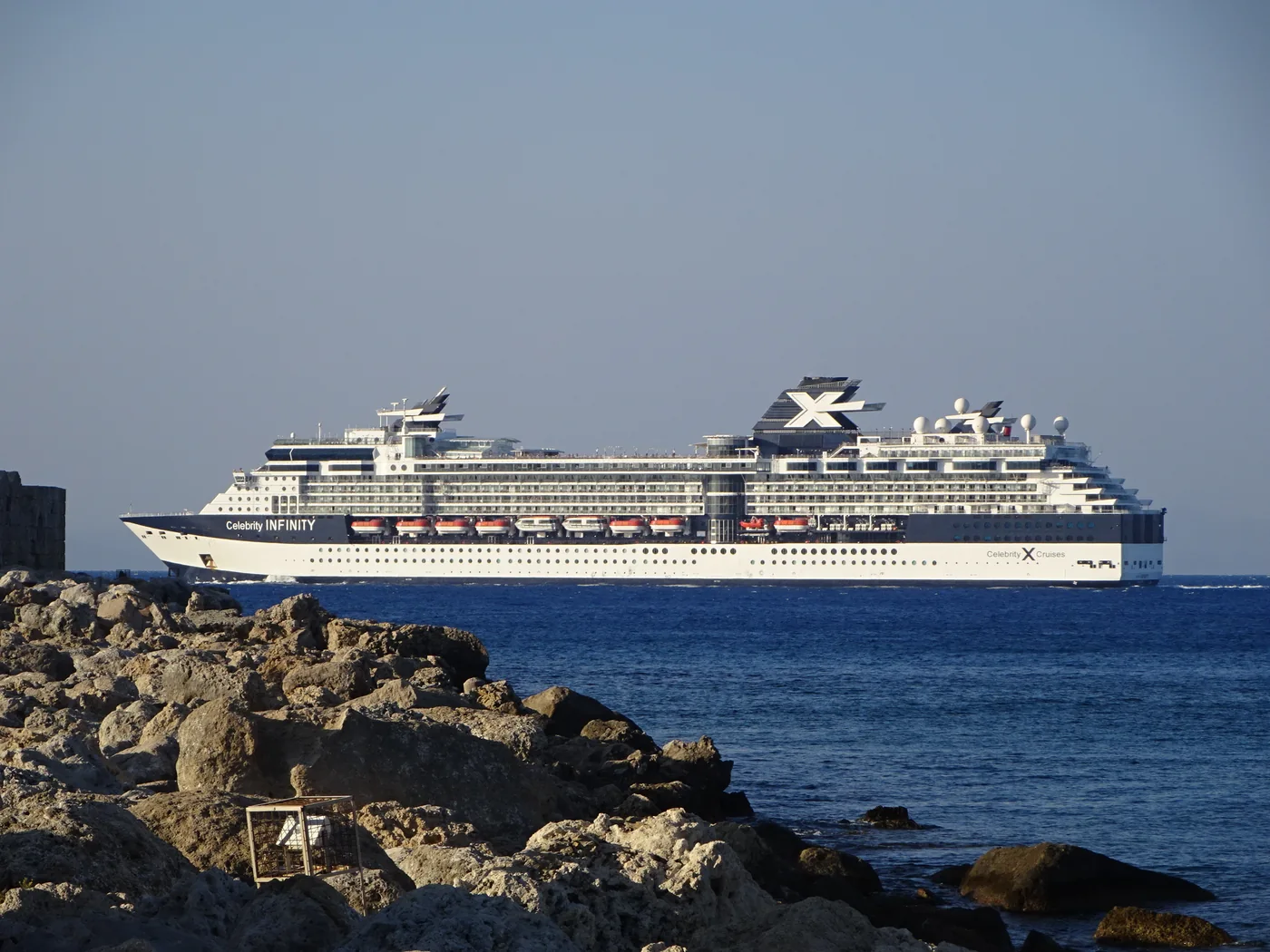 Celebrity Infinity leaving Rhodes in 2024